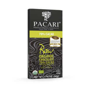 Pacari Dark Chocolate Raw 70 Front