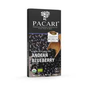 Pacari Dark Chocolate Andean Blueberry Front